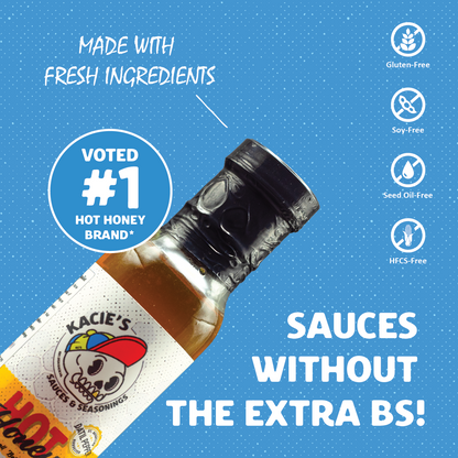 Kacie's Hot Honey (Datil Honey) - 8 oz.