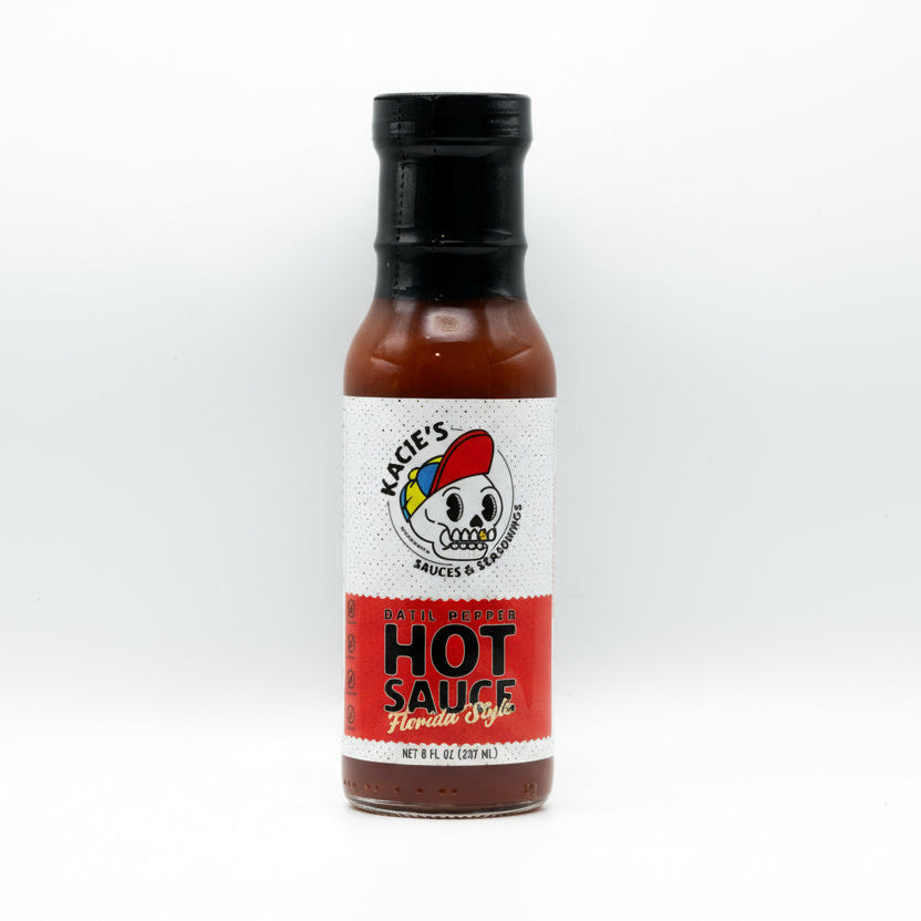 Pre-order* Kacie's Florida Style Hot Sauce (Datil Sauce) - 8 oz. Pre-order*