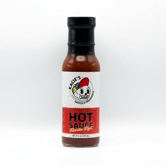 Pre-order* Kacie's Florida Style Hot Sauce (Datil Sauce) - 8 oz. Pre-order*