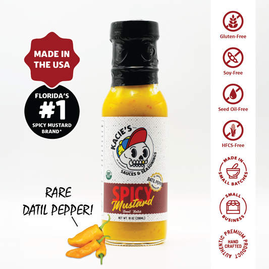 Kacie's Spicy Mustard (Datil Mustard) - 8 oz.